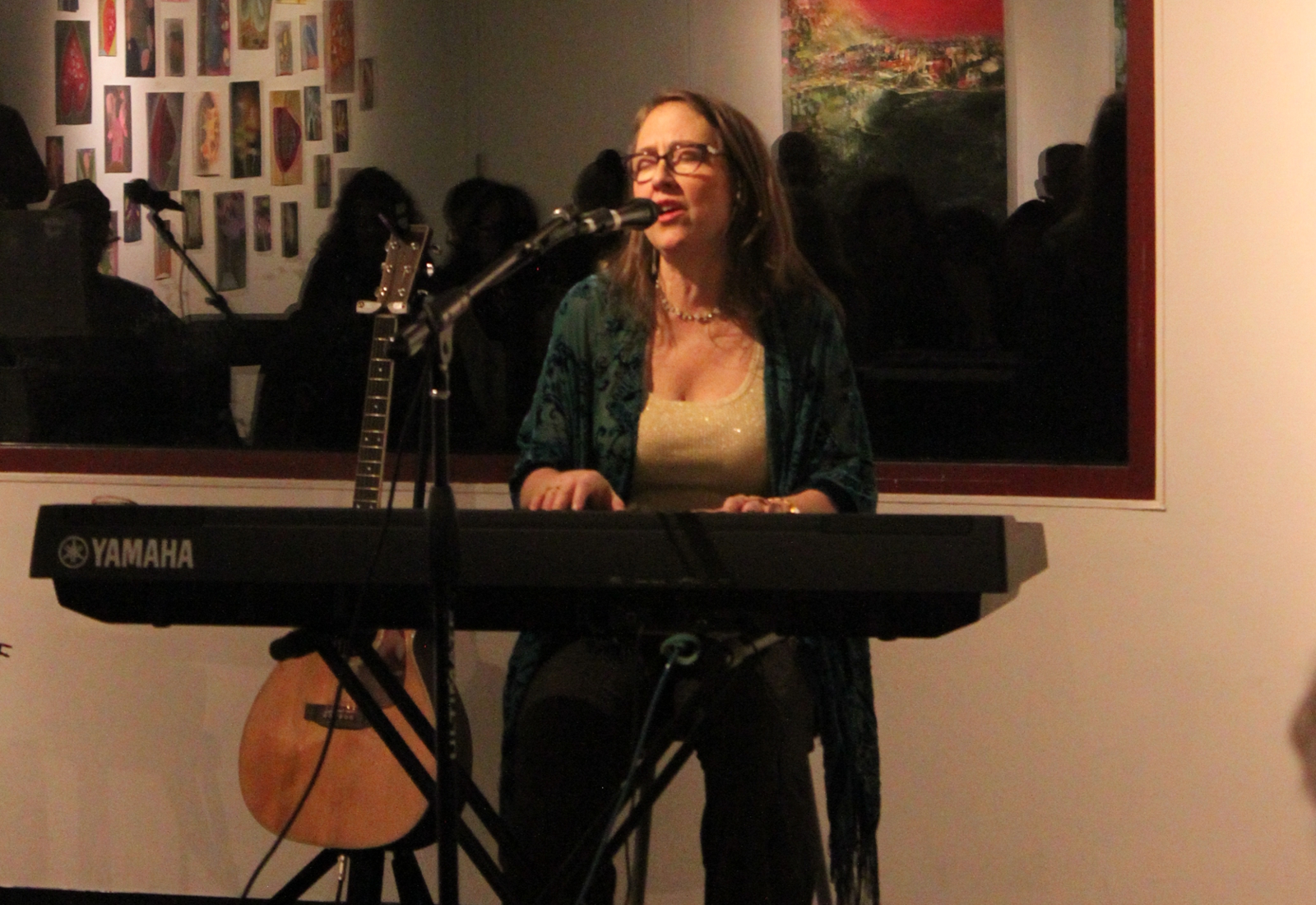 Ellen at piano